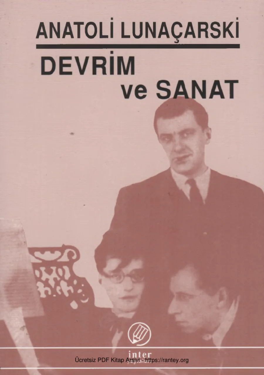 Devrim ve Sanat kapak görseli