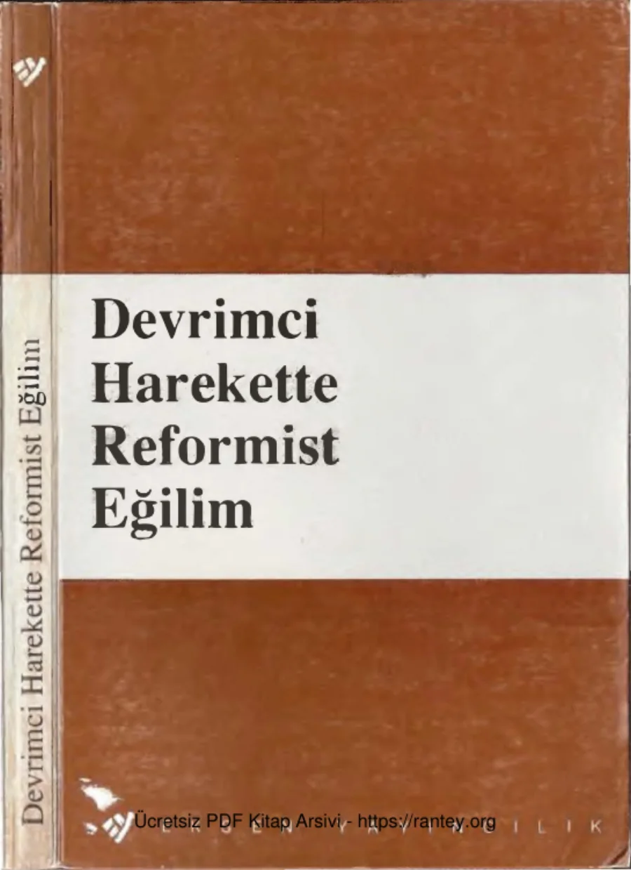 Devrimci Harekette Reformist Eğilim kapak görseli