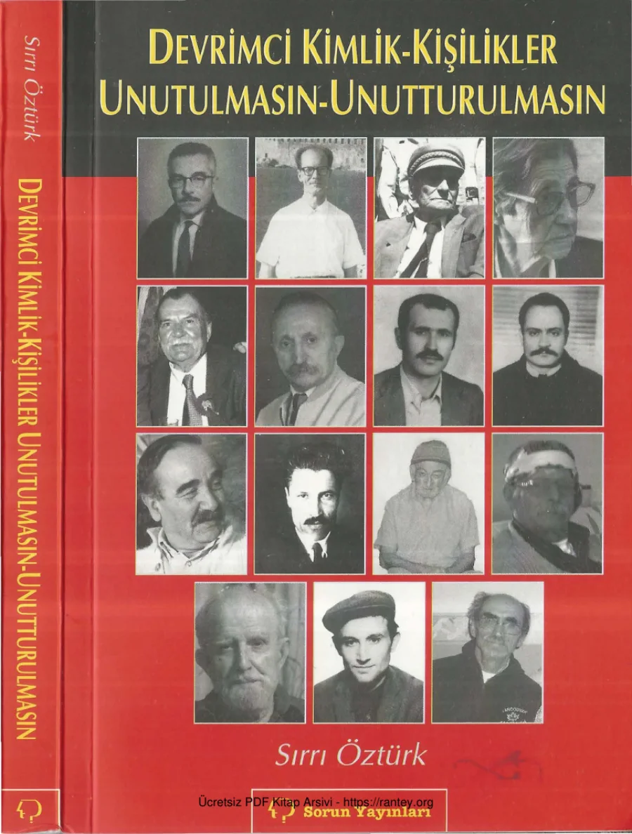 Devrimci Kimlik Kişilikler Unutulmasın Unutturulmasın kapak görseli
