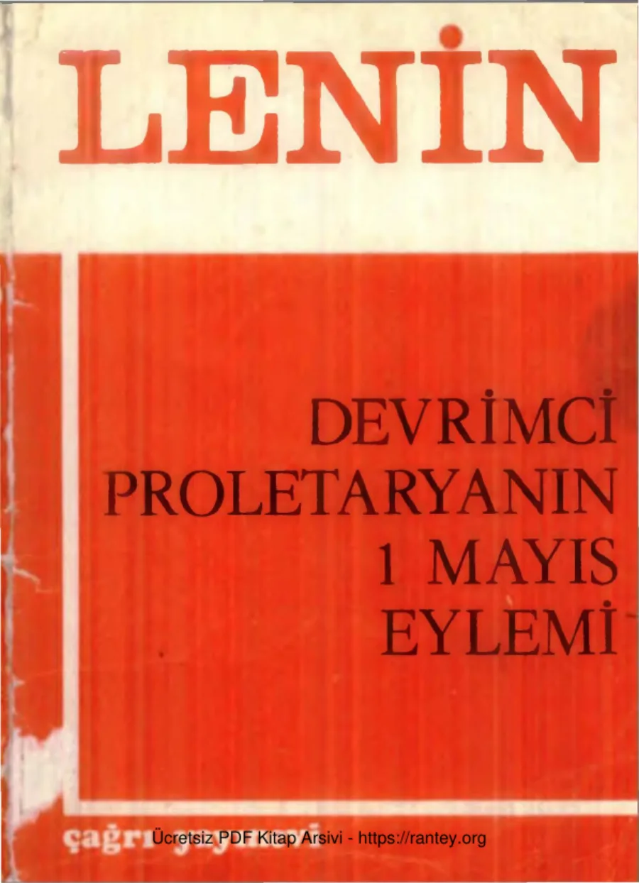Devrimci Proletaryaın 1 Mayıs Eylemi kapak görseli