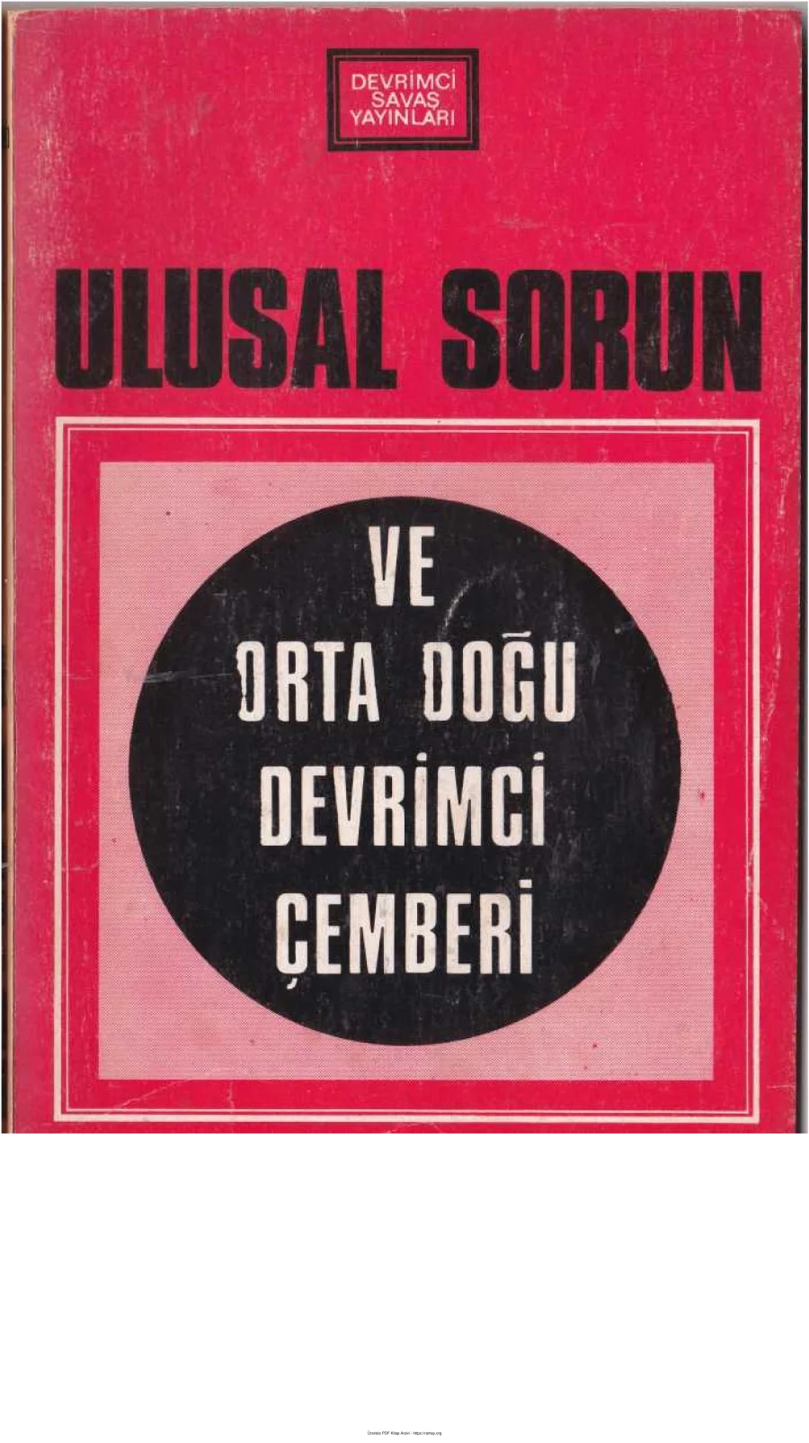 Devrimci kapak görseli