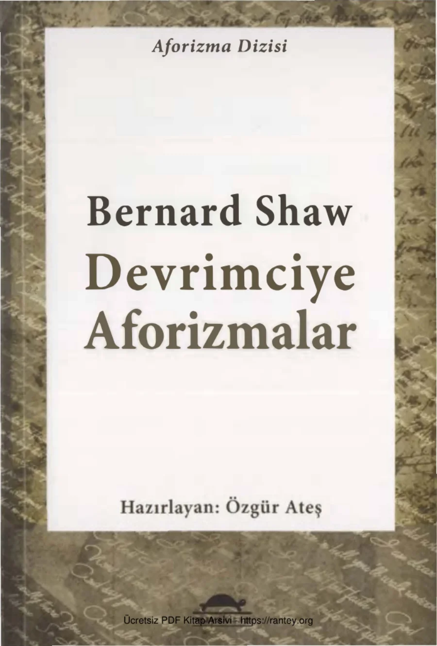 Devrimciye Aforizmalar kapak görseli