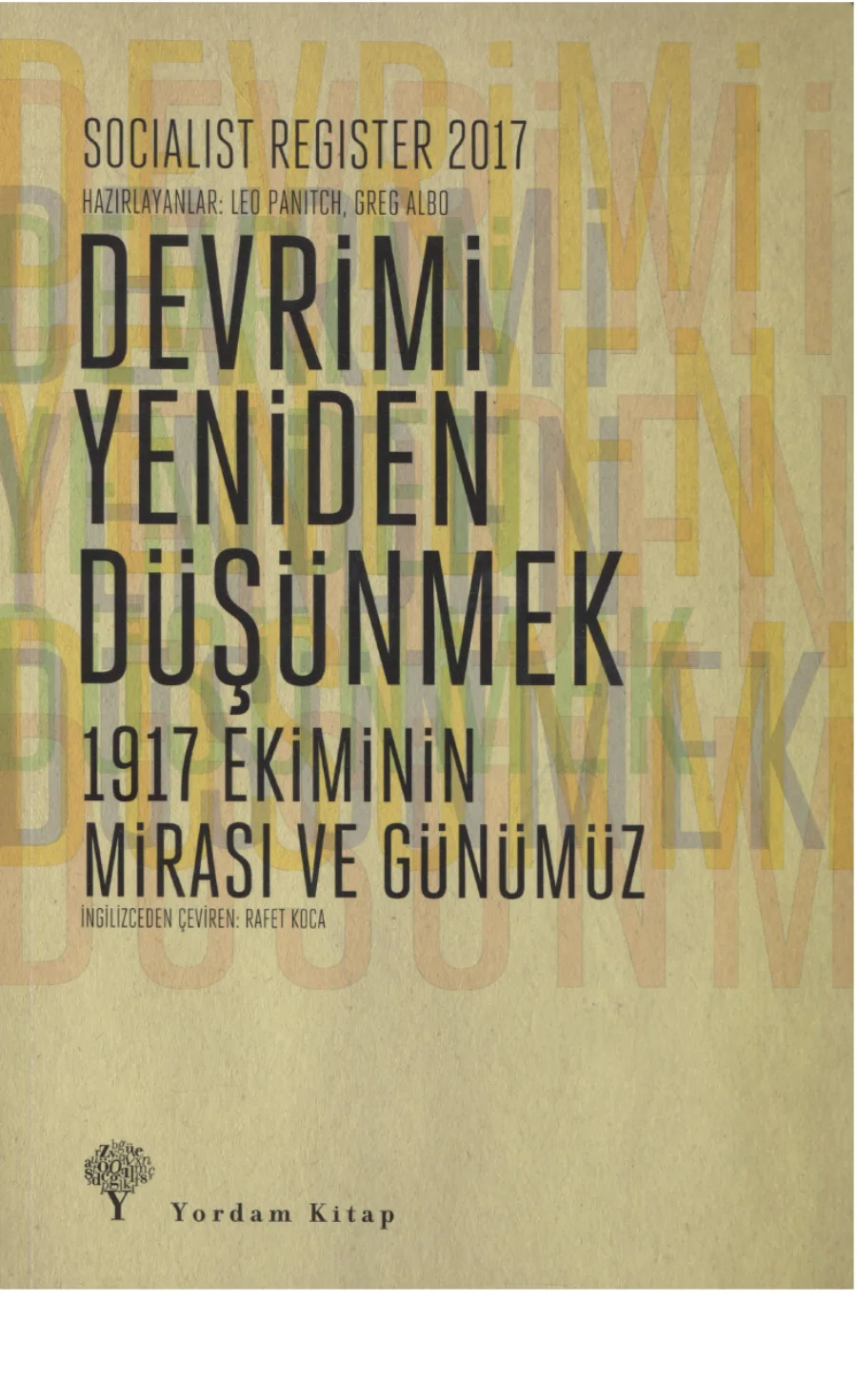 Devrimi Yeniden Düşünmek kitap kapağı