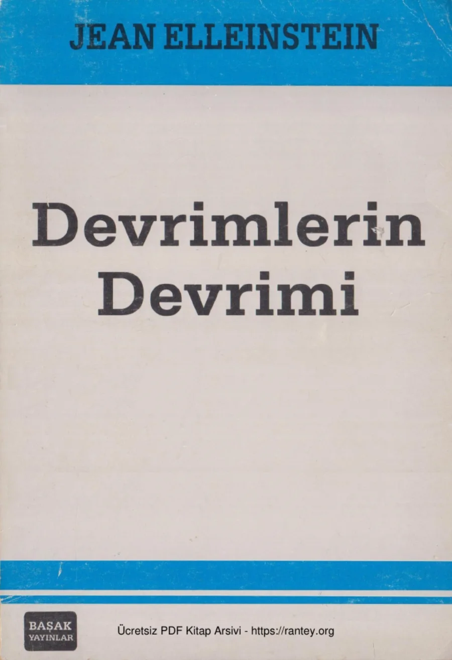 Devrimlerin Devrimi kapak görseli