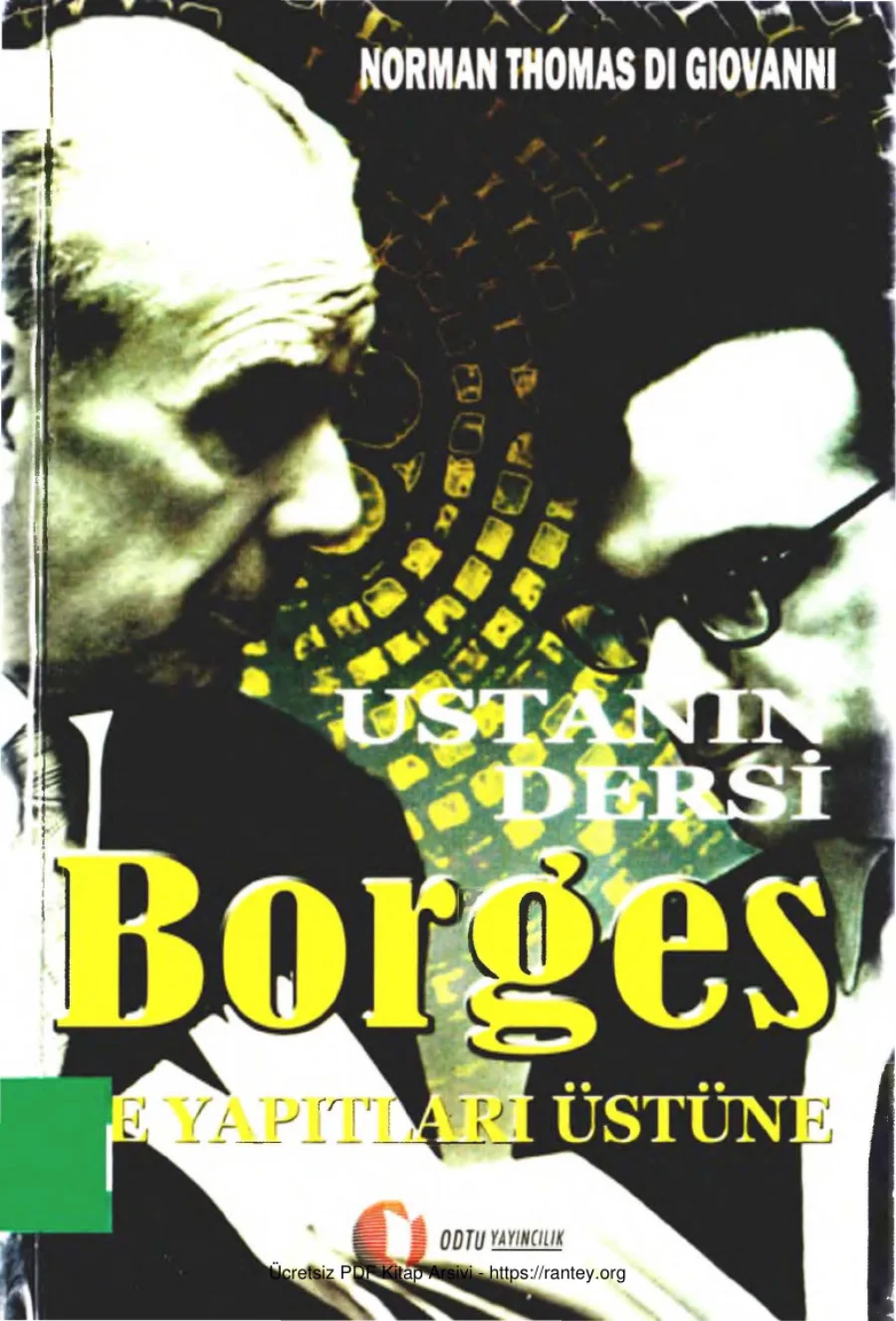 di Giovanni Ustanın Dersi Borges kapak görseli