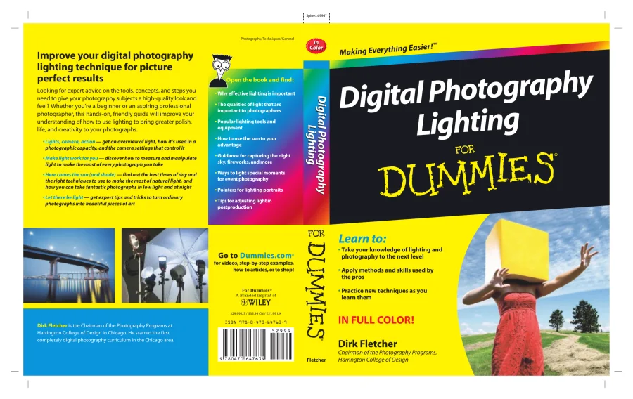 Digital Photography Lighting For Dummies PDF kapak görseli