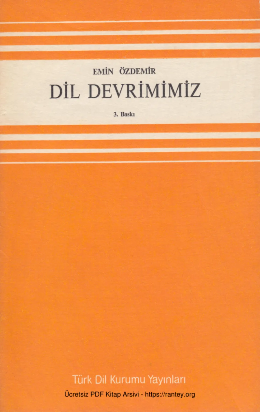 Dil Devrimimiz kapak görseli
