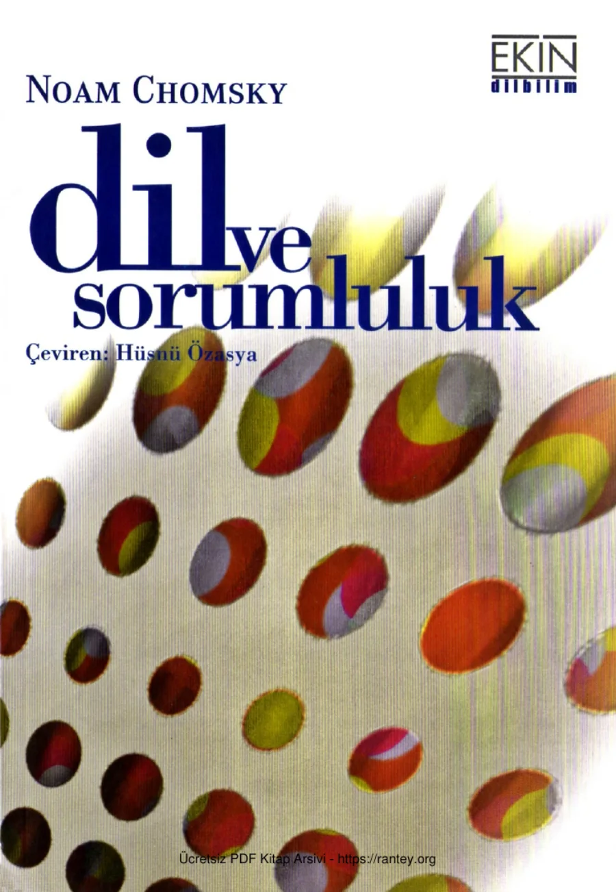 Dil ve Sorumluluk kapak görseli