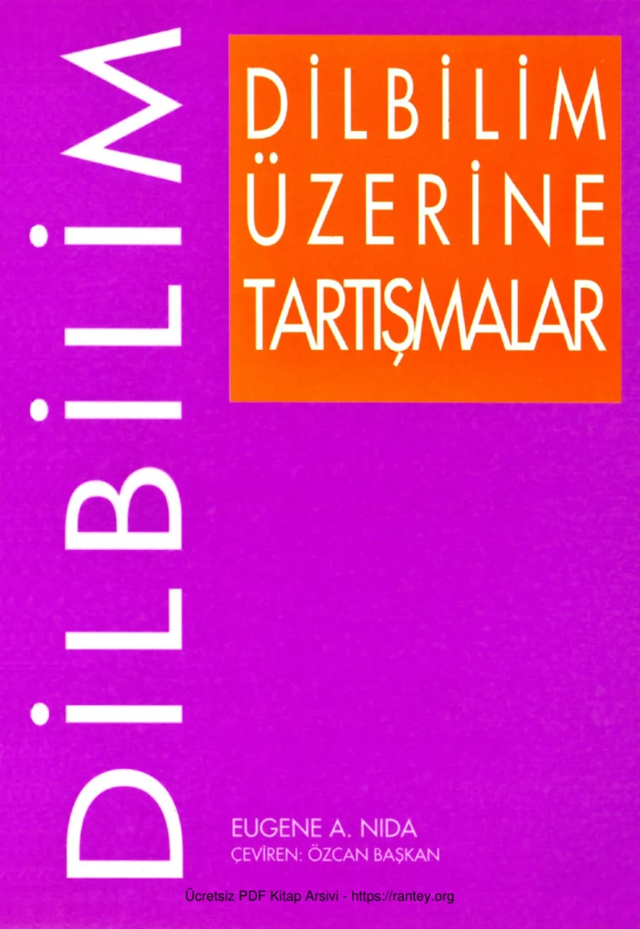 Dilbilim Üzerine Tartışmalar kapak görseli