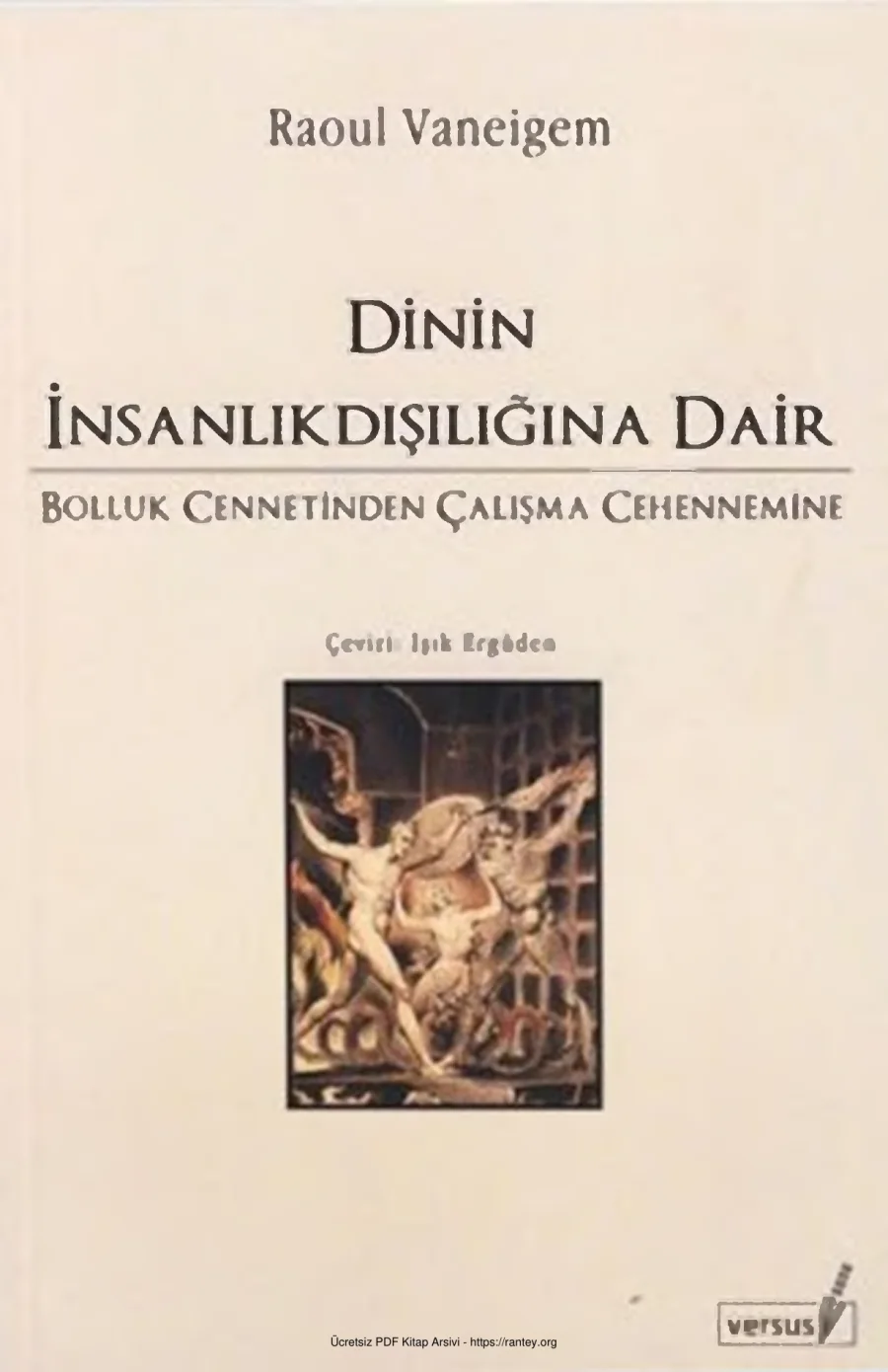 Dinin İnsanlıkdışılığına Dair kapak görseli