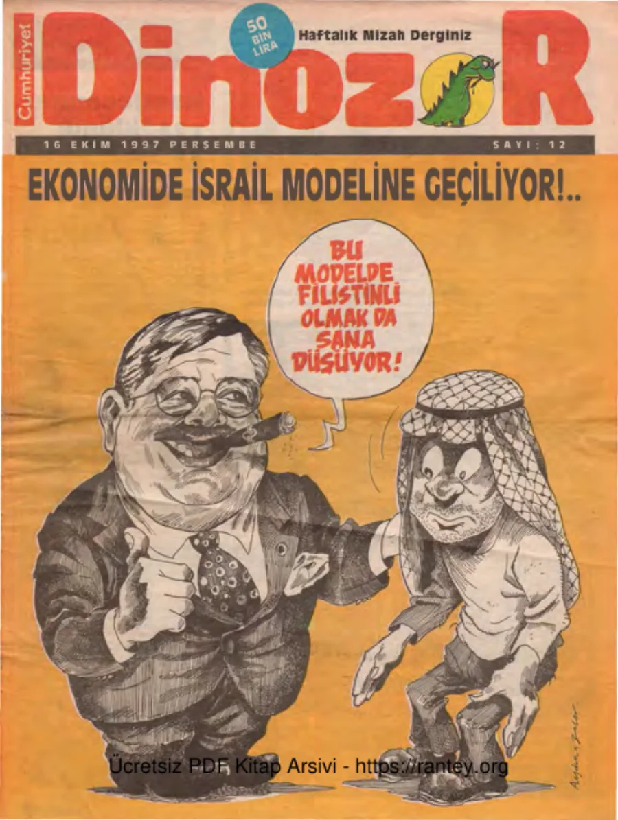 Dinozor Sayı 12 kapak görseli