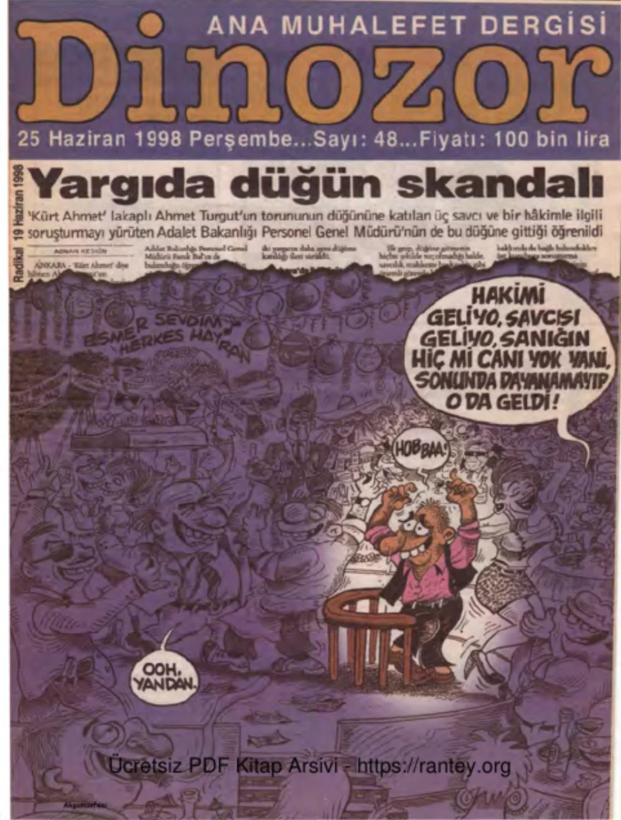Dinozor Sayı 48 kapak görseli