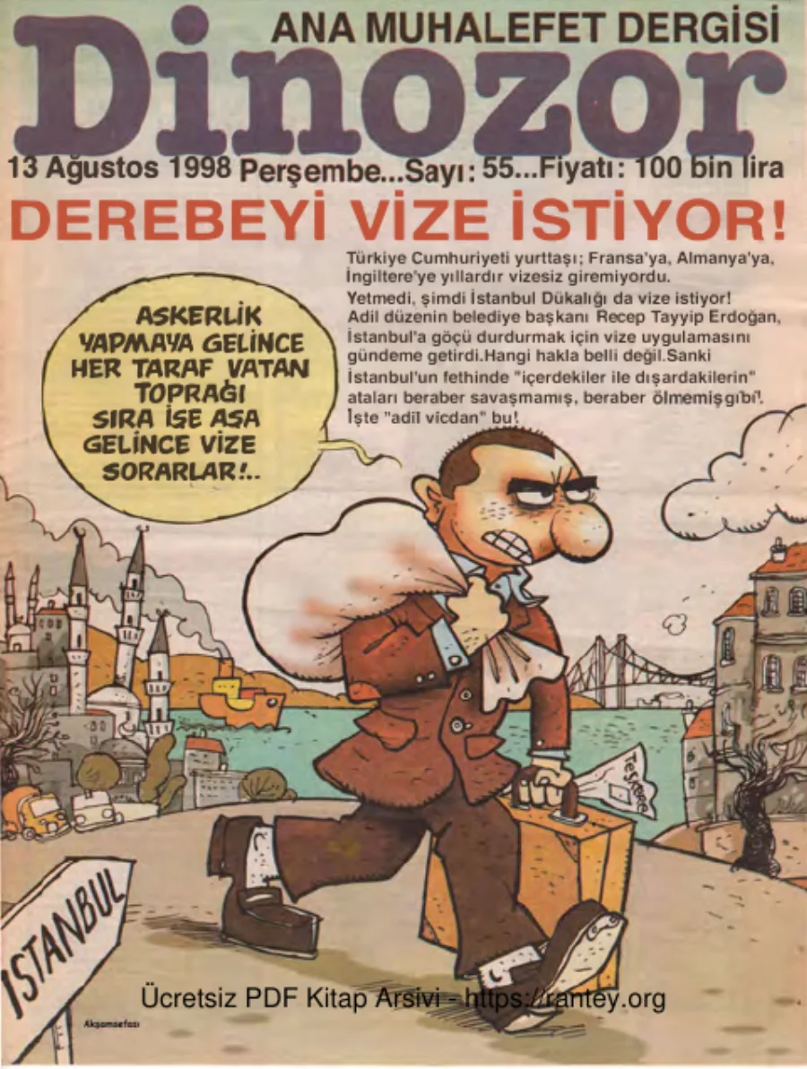 Dinozor Sayı 55 kapak görseli