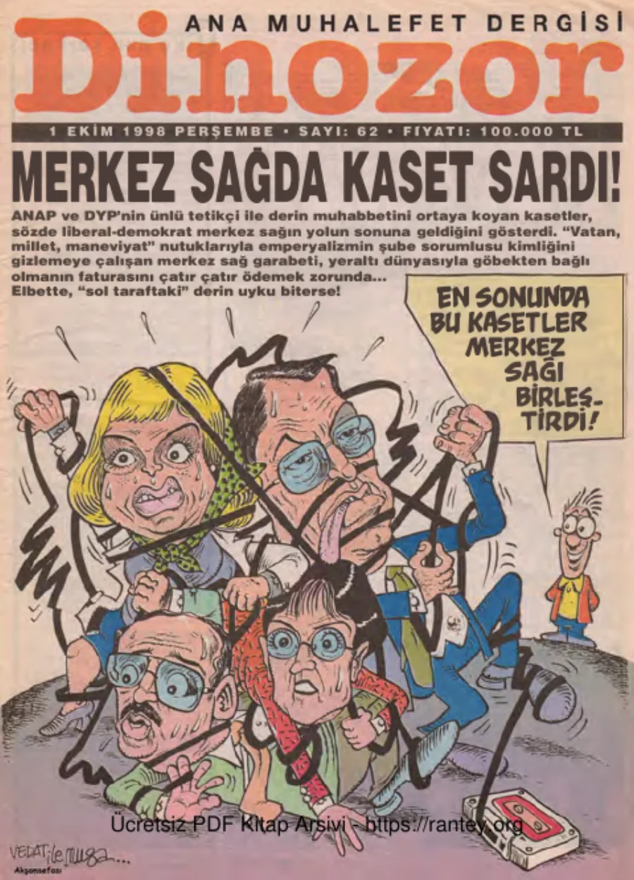 Dinozor Sayı 62 kapak görseli