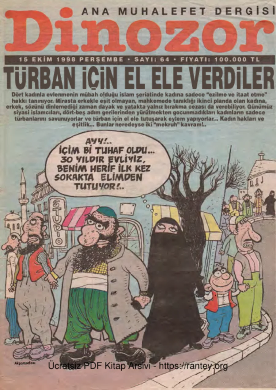 Dinozor Sayı 64 kapak görseli