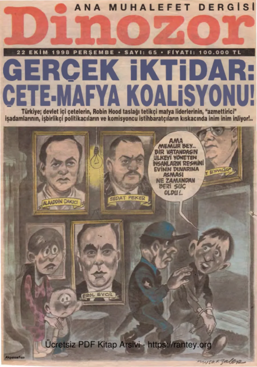 Dinozor Sayı 65 kapak görseli