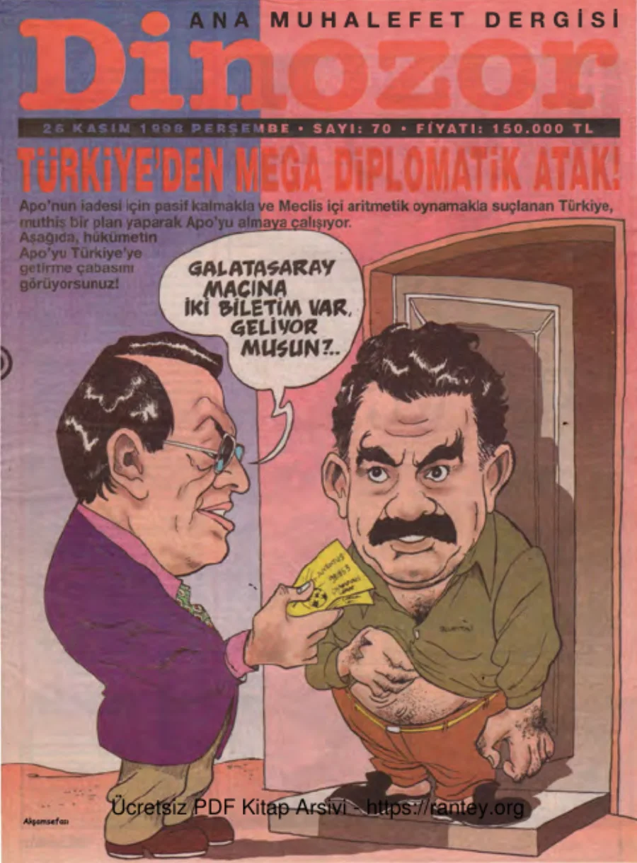 Dinozor Sayı 70 kapak görseli