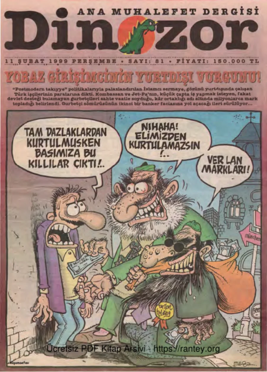 Dinozor Sayı 81 kapak görseli