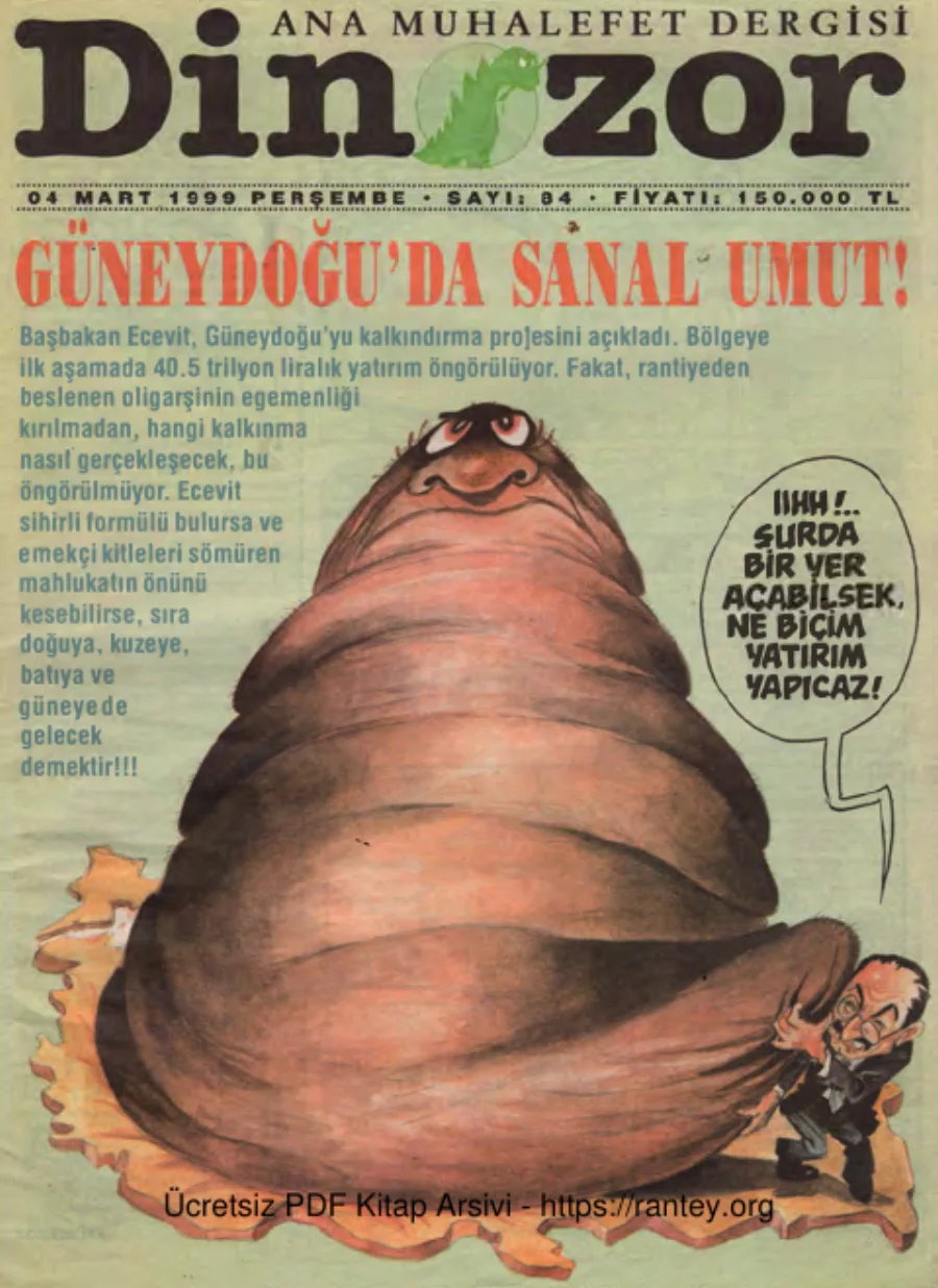 Dinozor Sayı 84 kapak görseli