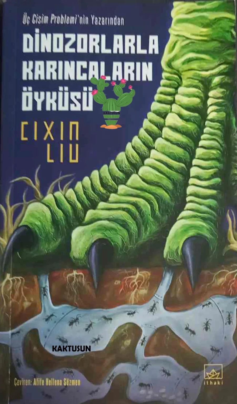 Dinozorlarla Karıncaların Öyküsü kapak görseli