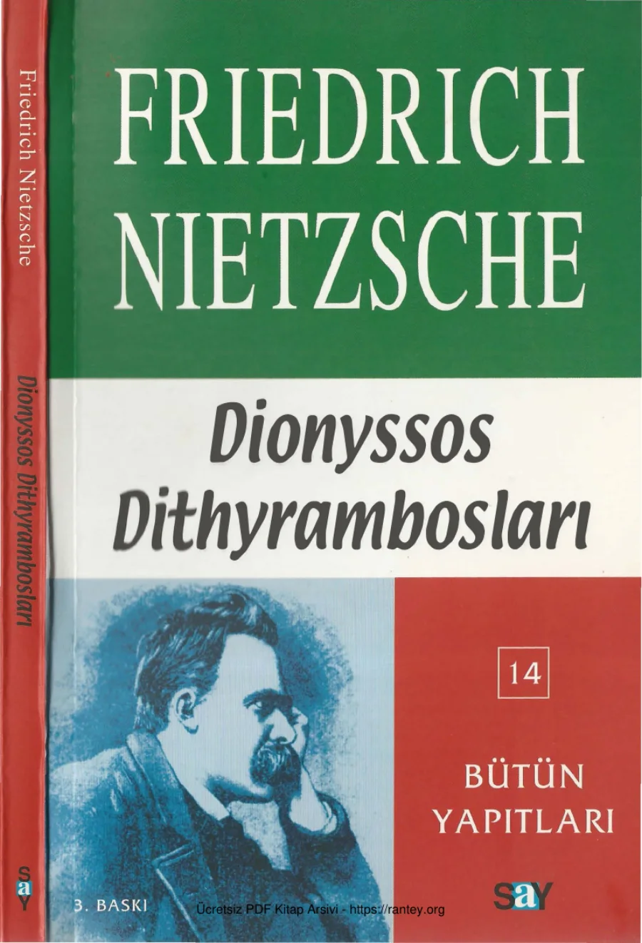 Dionyssos Dithyrambosları kapak görseli
