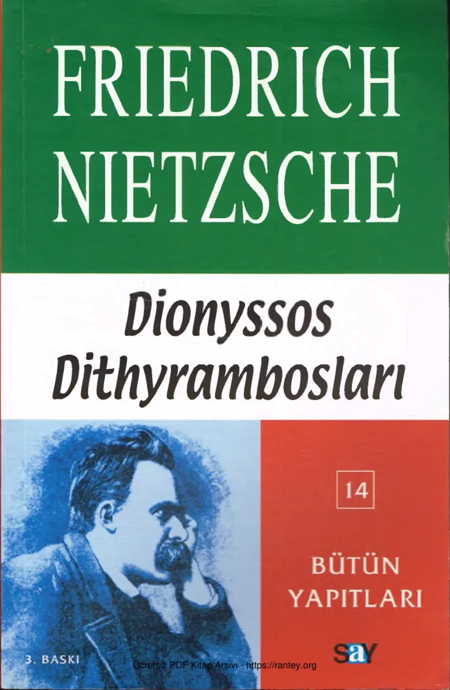 Dionyssos Dithyrambosları say kapak görseli