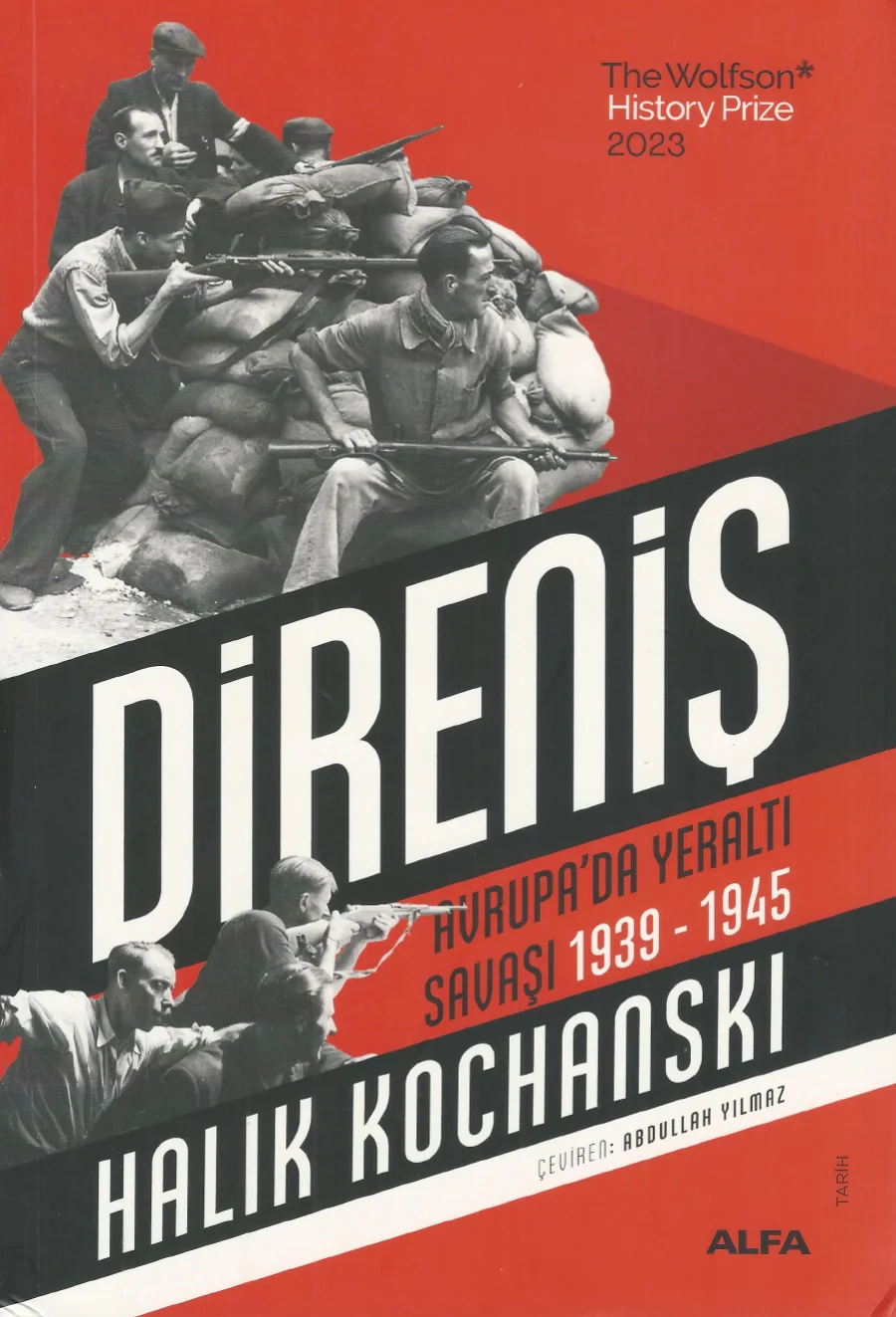 Direniş: Avrupa'da Yeraltı Savaşı 1939-1945 kapak görseli