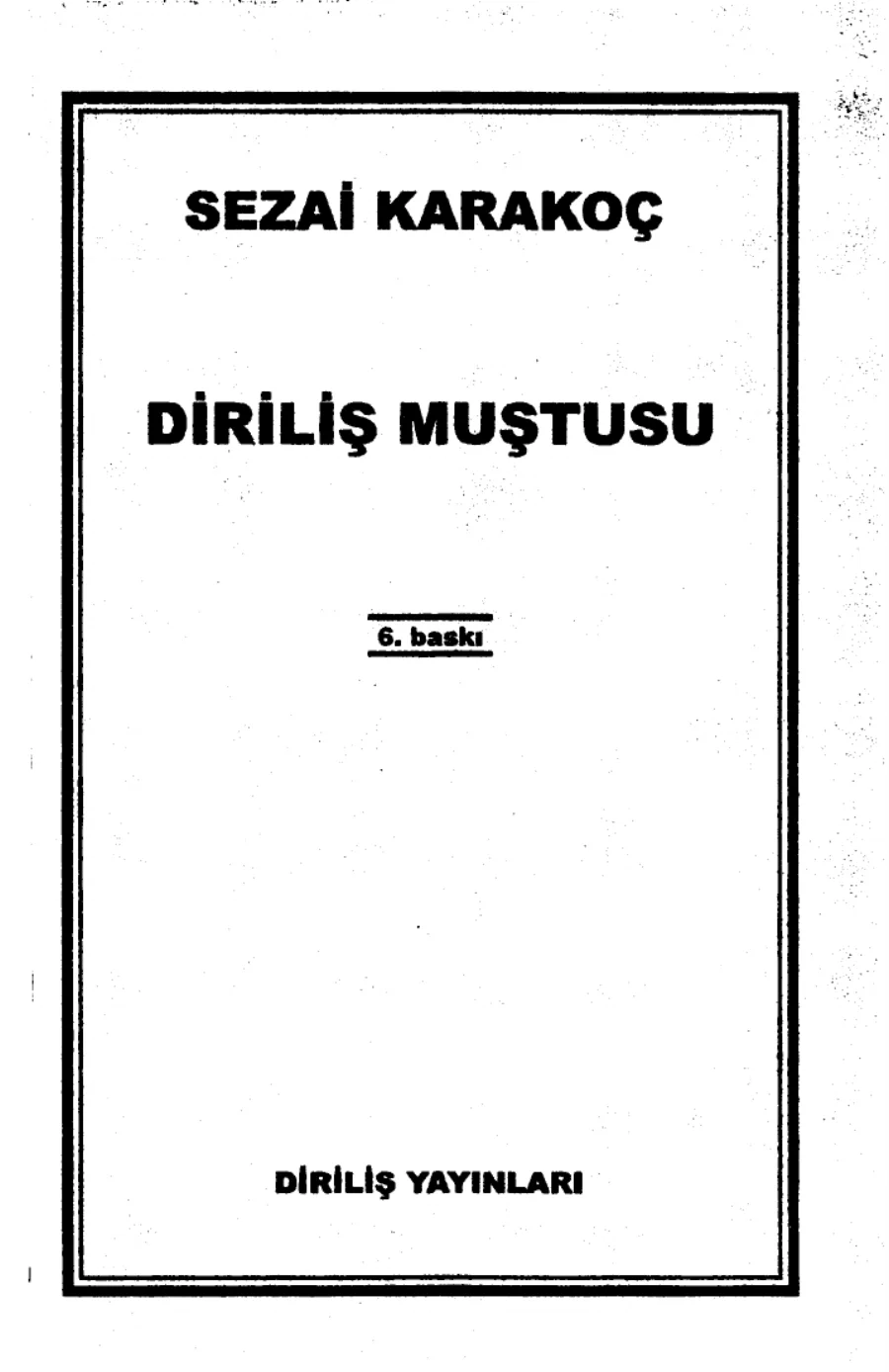 Diriliş Muştusu kapak görseli