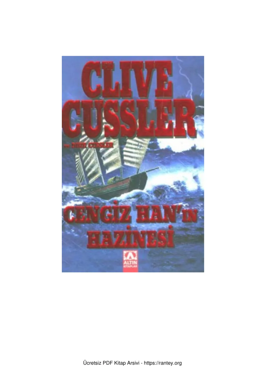 Dirk Pitt 19 Cengiz Han ın Hazinesi kapak görseli