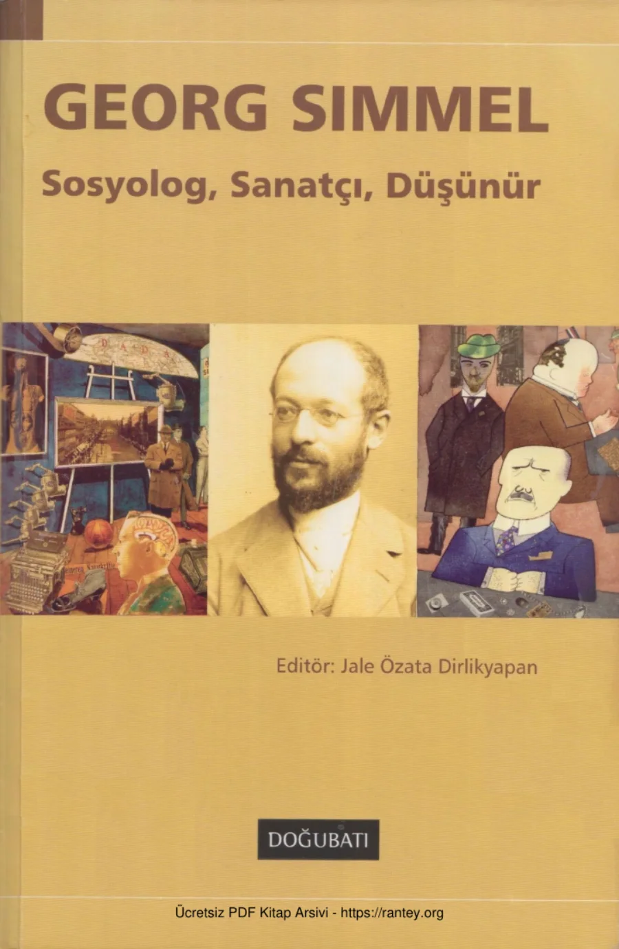 Dirlikyapan Georg Simmel Sosyolog Sanatçı Düşünür Doğu Batı Yayınları kapak görseli