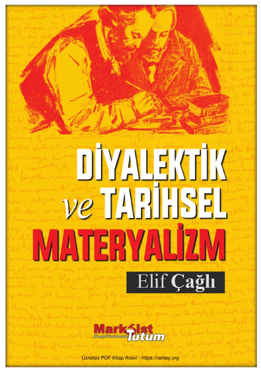 Diyalektik ve Tarihsel Materyalizm kapak görseli