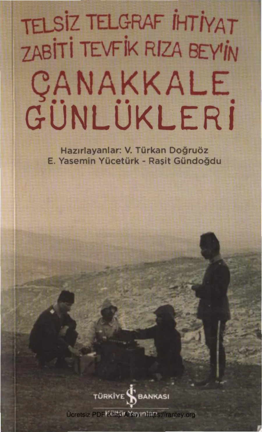 Doğruöz vd Tevfik Rıza Beyin Çanakkale Günlükleri kapak görseli