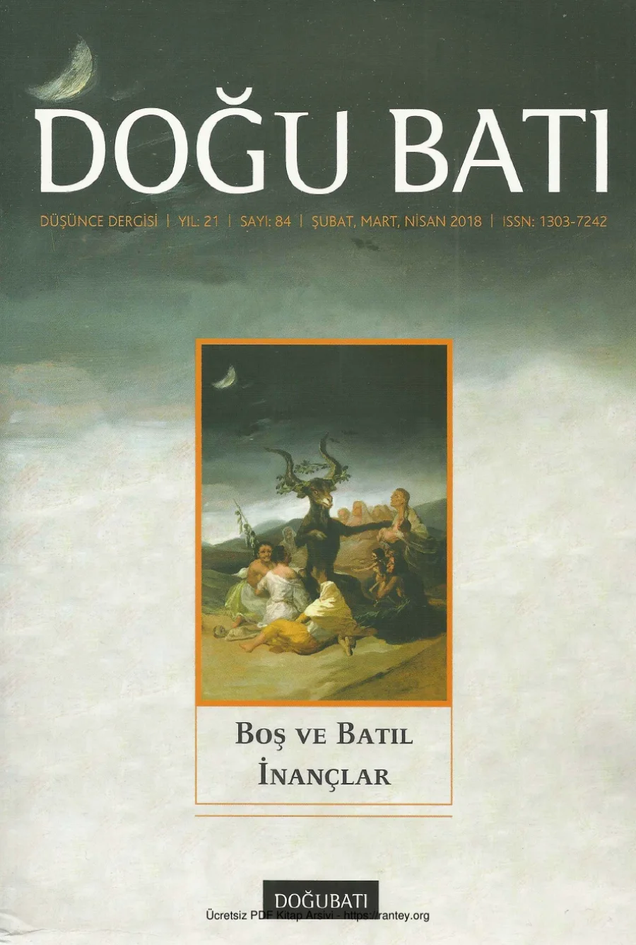 Doğu Batı Sayı 84 Boş ve Batıl İnançlar kapak görseli