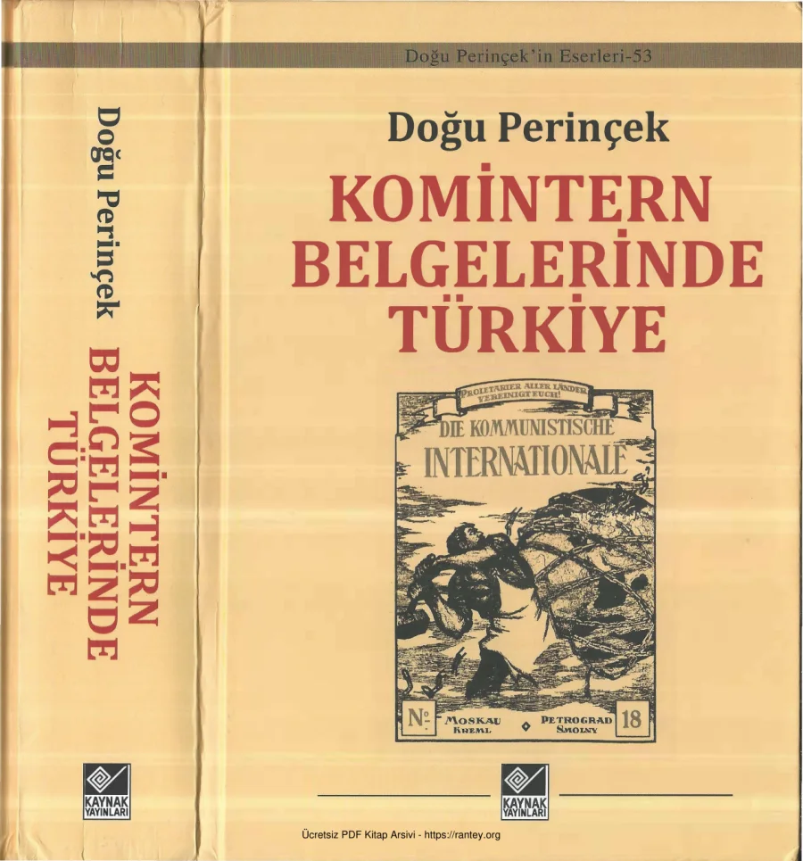 Doğu Perinçek Komintern Belgelerinde Türkiye kapak görseli