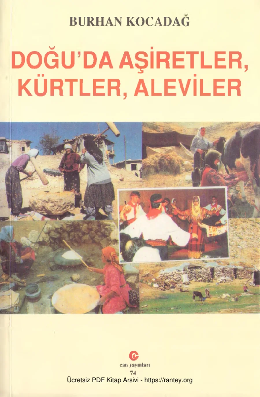 Doğuda Aşiretler Kürtler Aleviler Can Yayınları kapak görseli