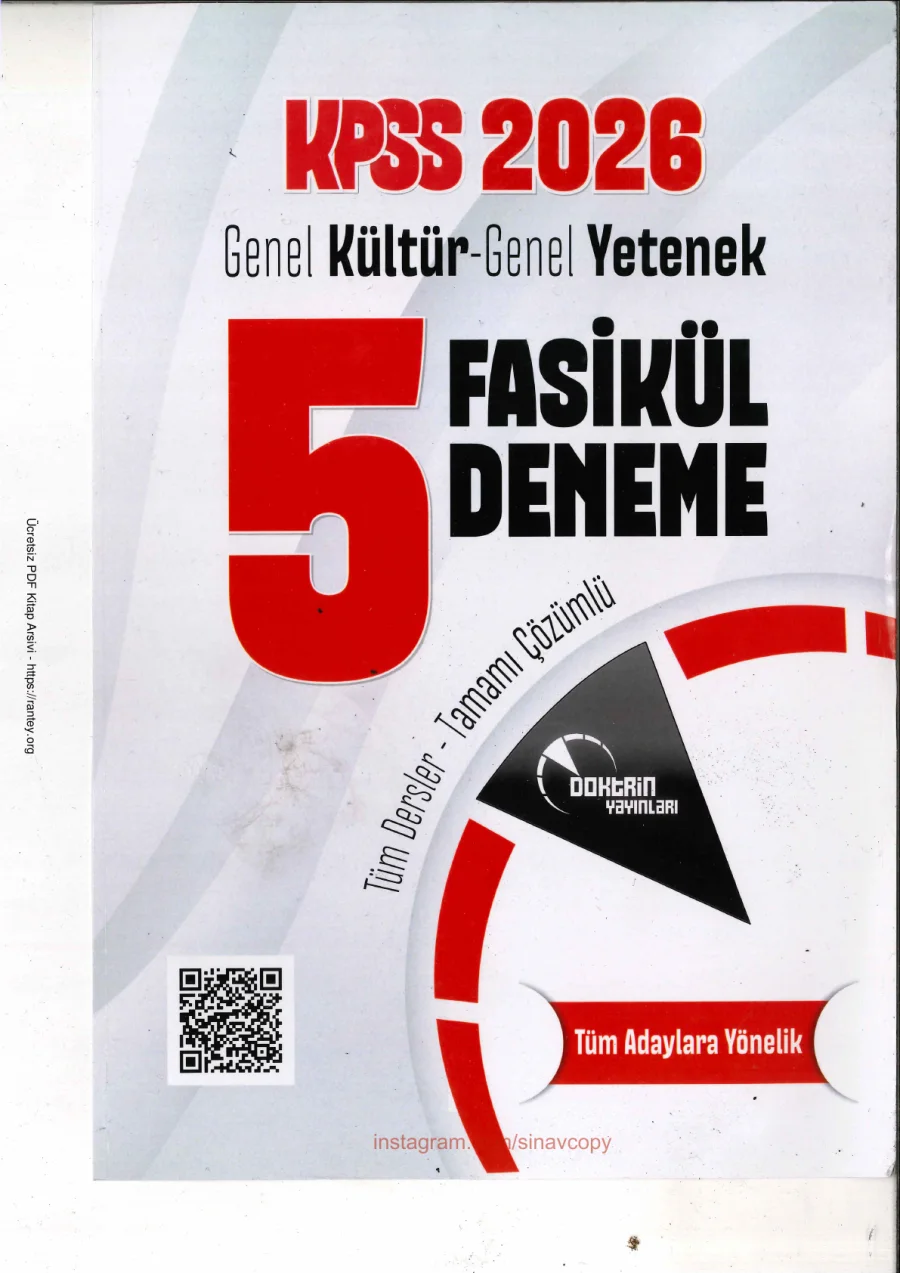 doktrin gkgy 5lli deneme 2026 kapak görseli
