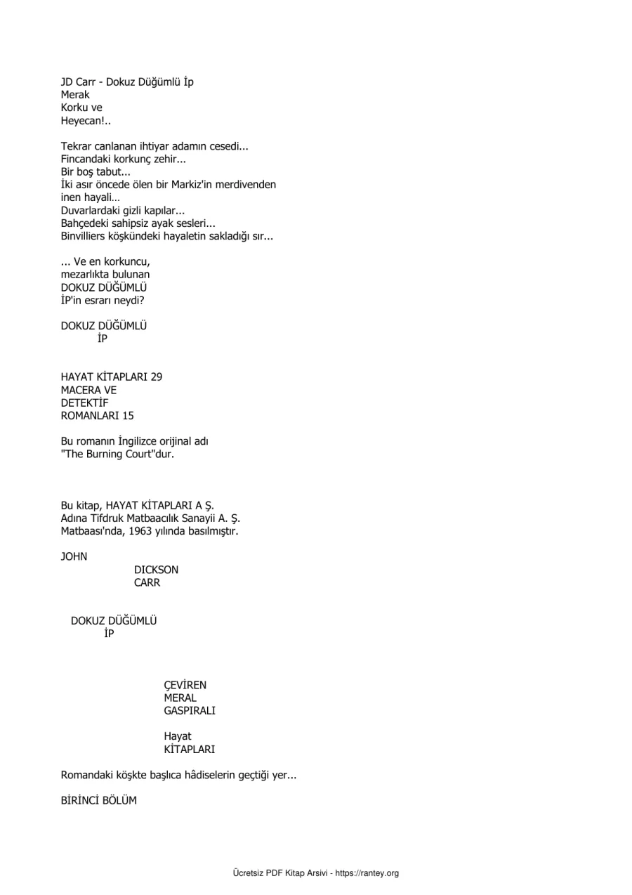 Dokuz Düğümlü Ip kapak görseli