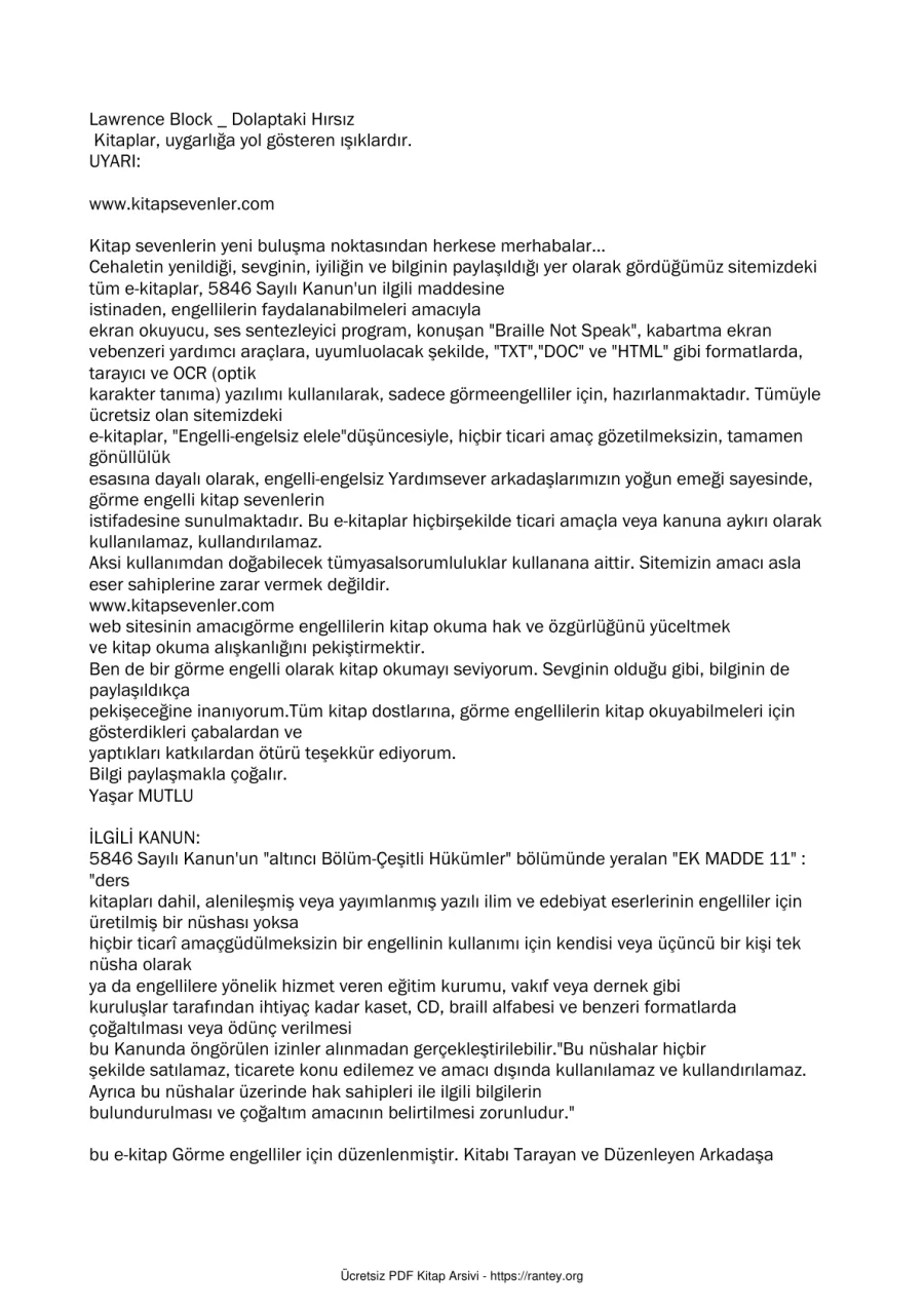 Dolaptaki Hirsiz kapak görseli