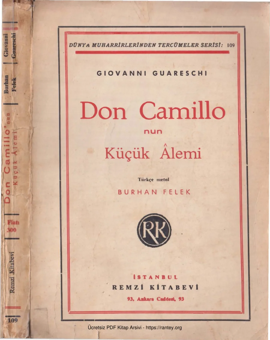 Don Camillonun Küçük Alemi kapak görseli