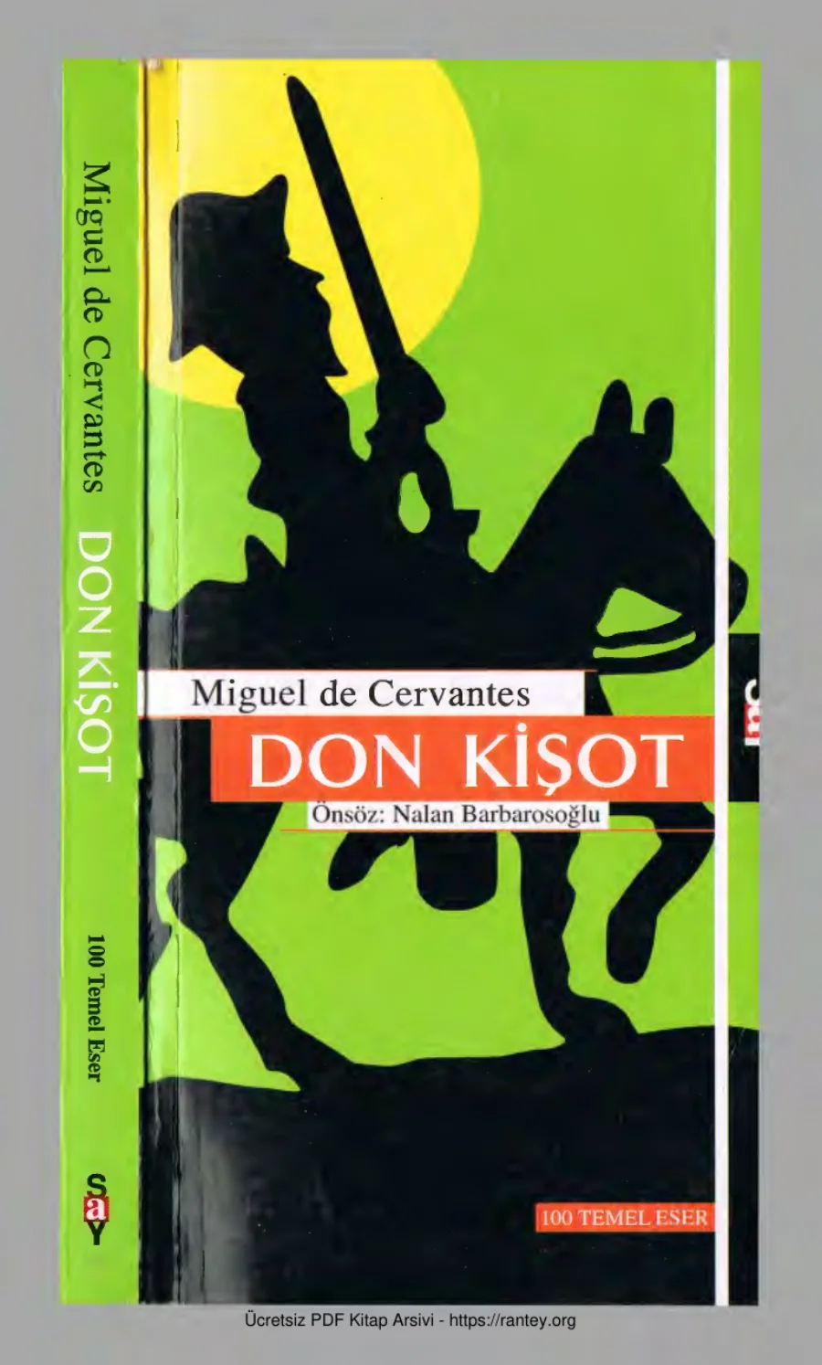 Don Kişot kapak görseli