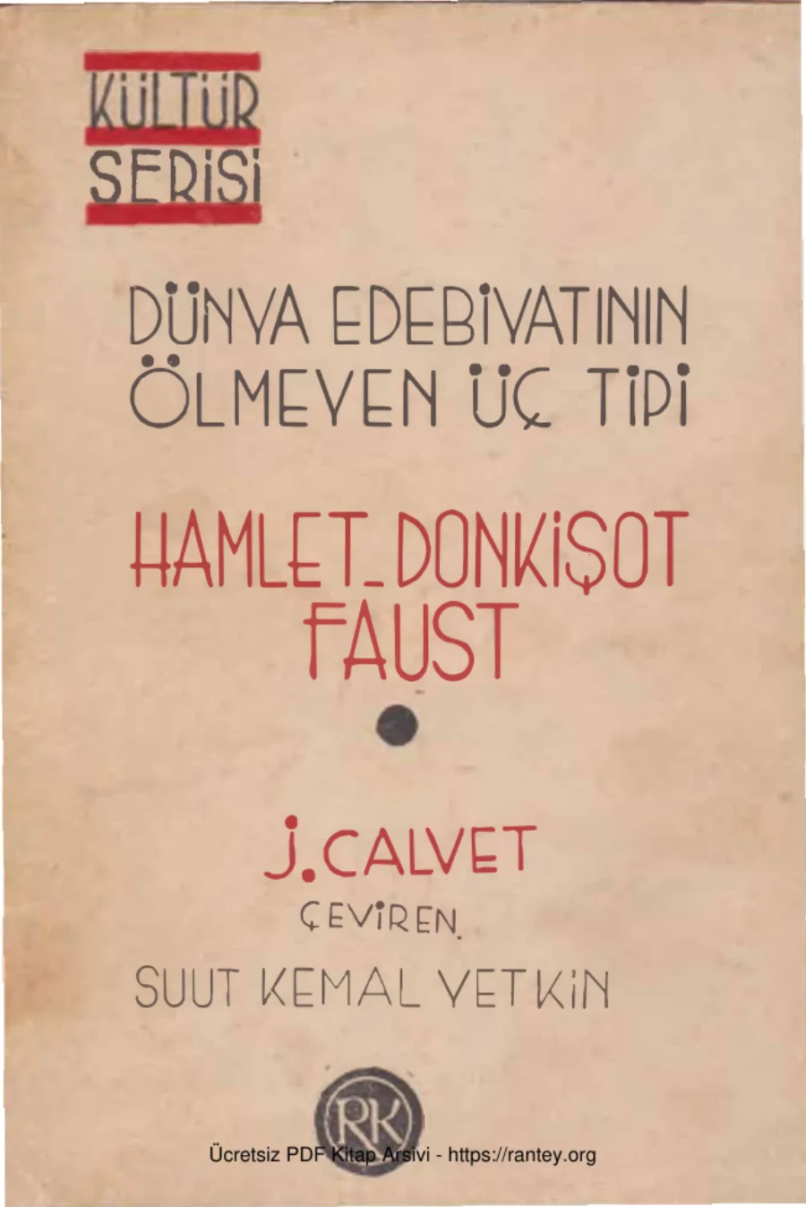 Donkişot Faust kapak görseli