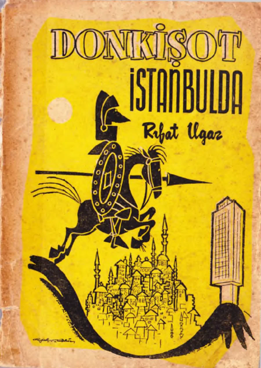 Donkişot İstanbulda kapak görseli