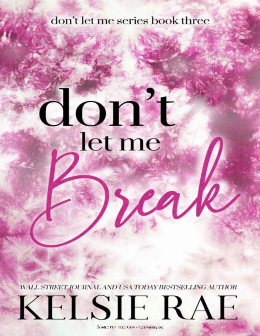 Dont Let Me Break kapak görseli