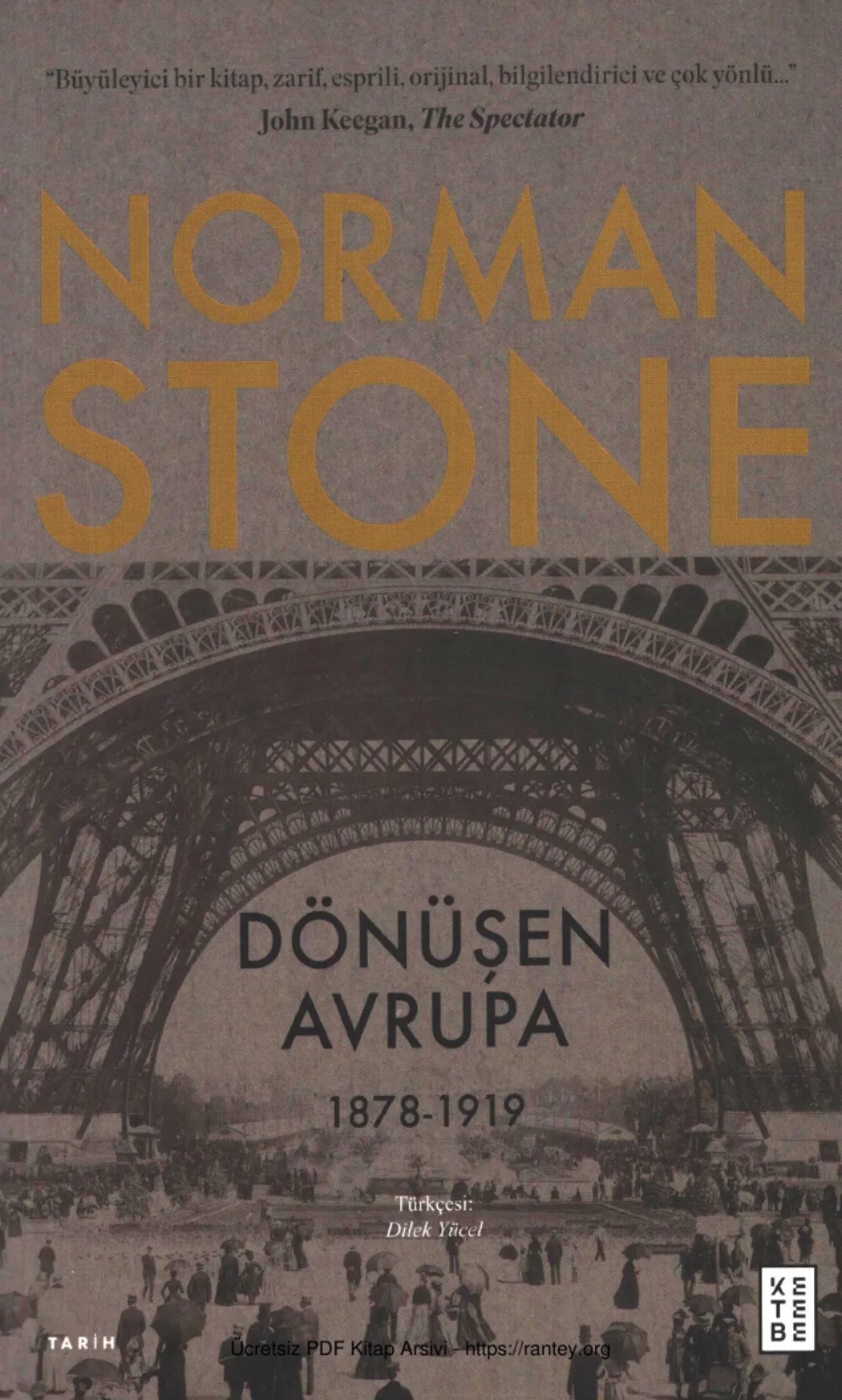 Dönüşen Avrupa 1878 1919 kapak görseli