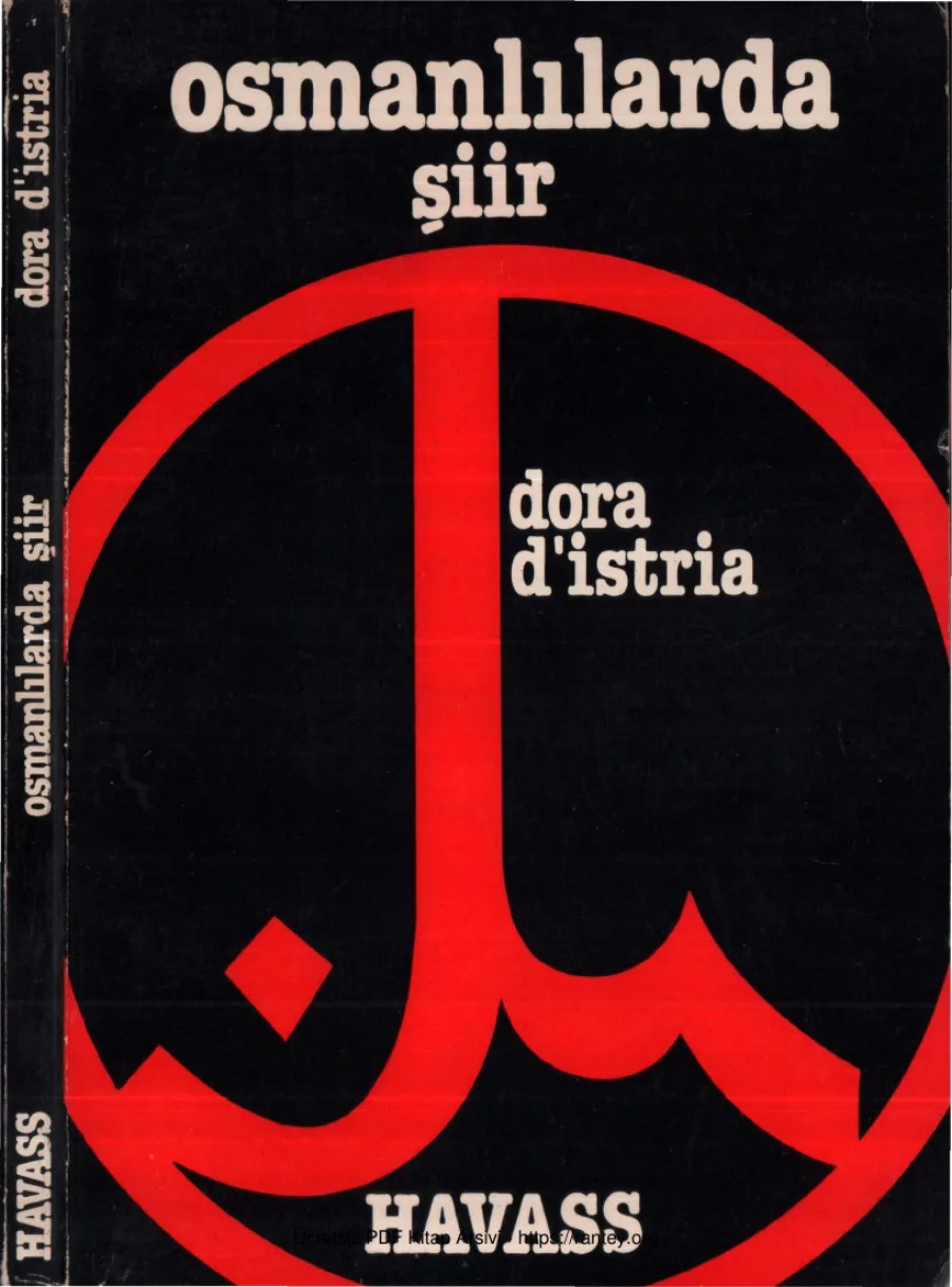Dora Distria Osmanlılarda Şiir kapak görseli