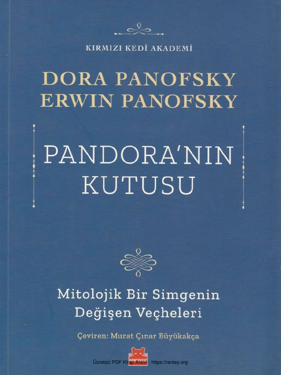Dora Panofsky Pandoranın Kutusu kapak görseli