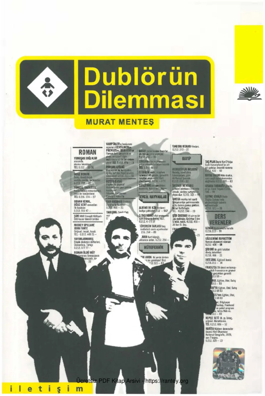 Dublörün Dilemması İletişim Yayınları kapak görseli