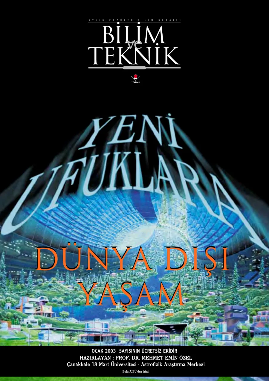 Dünya Dışı Yaşam PDF kapak görseli