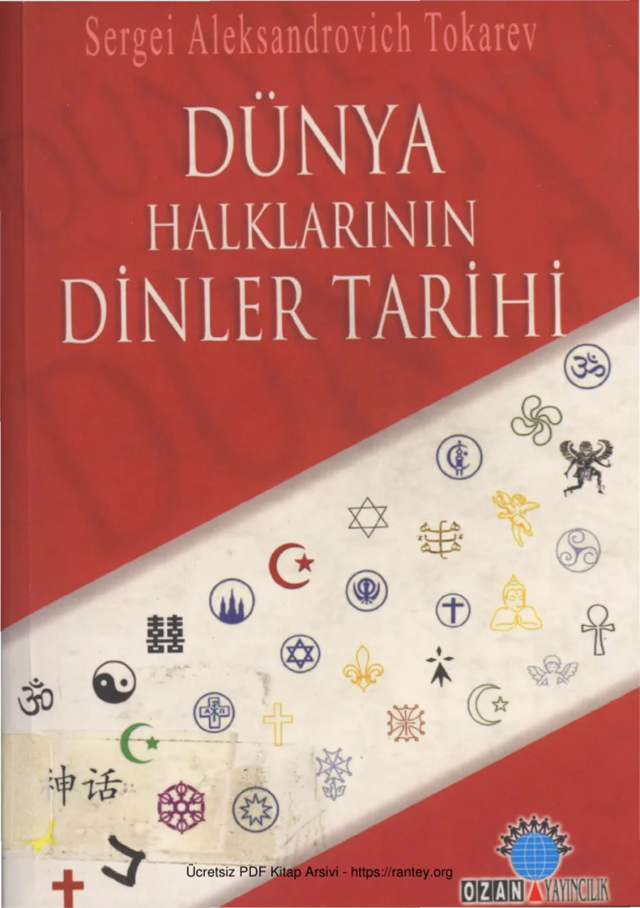 Dünya Halklarının Dinler Tarihi kapak görseli
