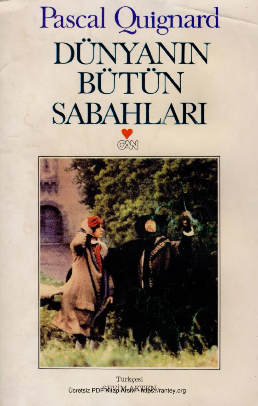 Dünyanın Bütün Sabahları kapak görseli